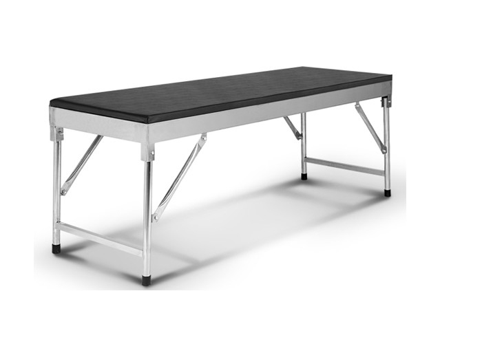 Lightweight Patient Examination Couch Vinyl With Adjustable Leg Rest
